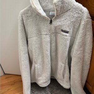 Columbia Soft White Sherpa Jacket